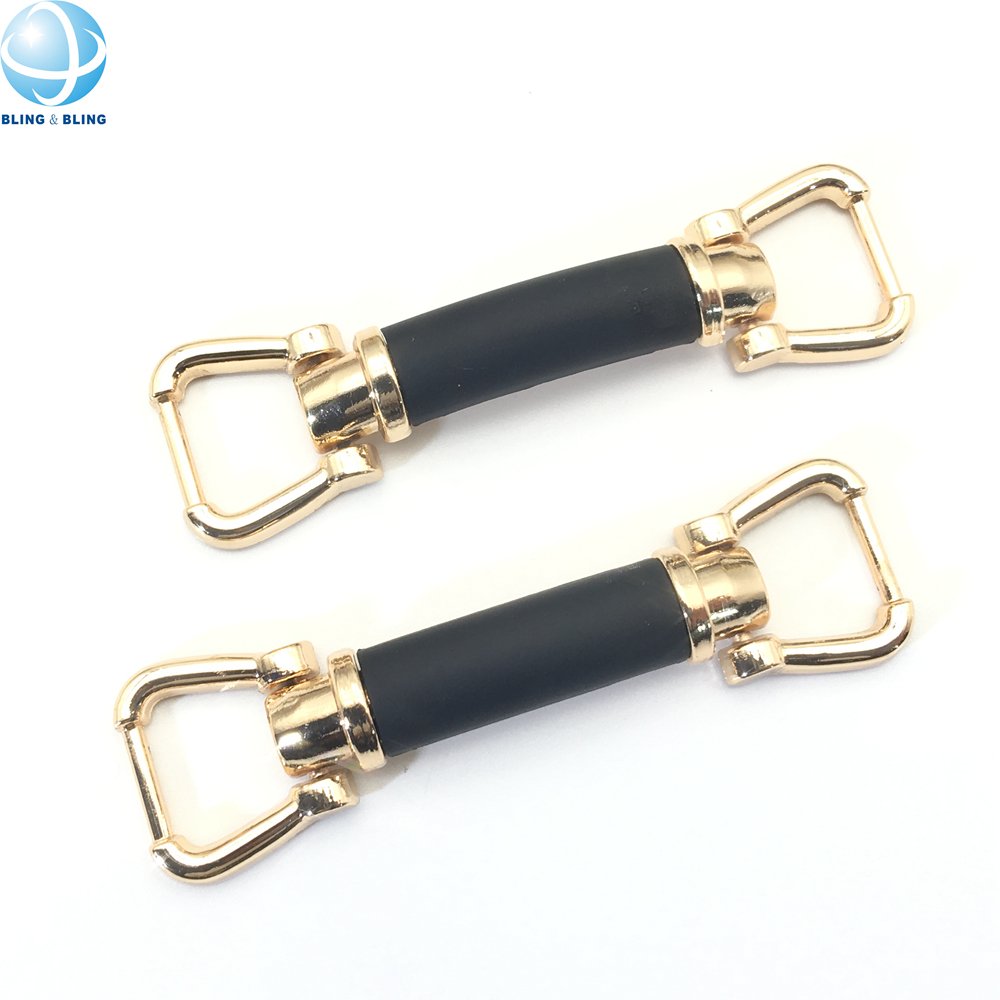 72mm Black White Brown Gold Horsebit Buckle Double D Ring Buckle For Handbags Loafer Shoe Accessories