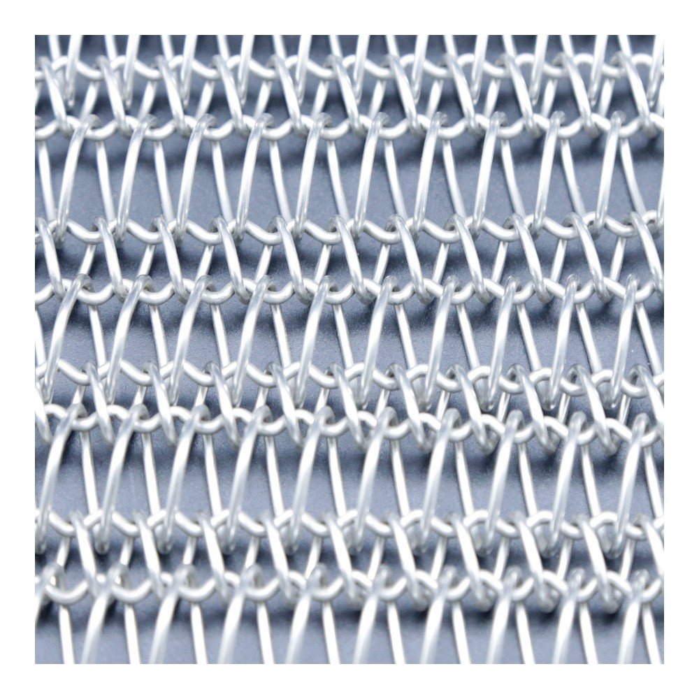 Best Price High Quality 304/316 Chain Link Conveyor Belt for French fries Food grade Customize