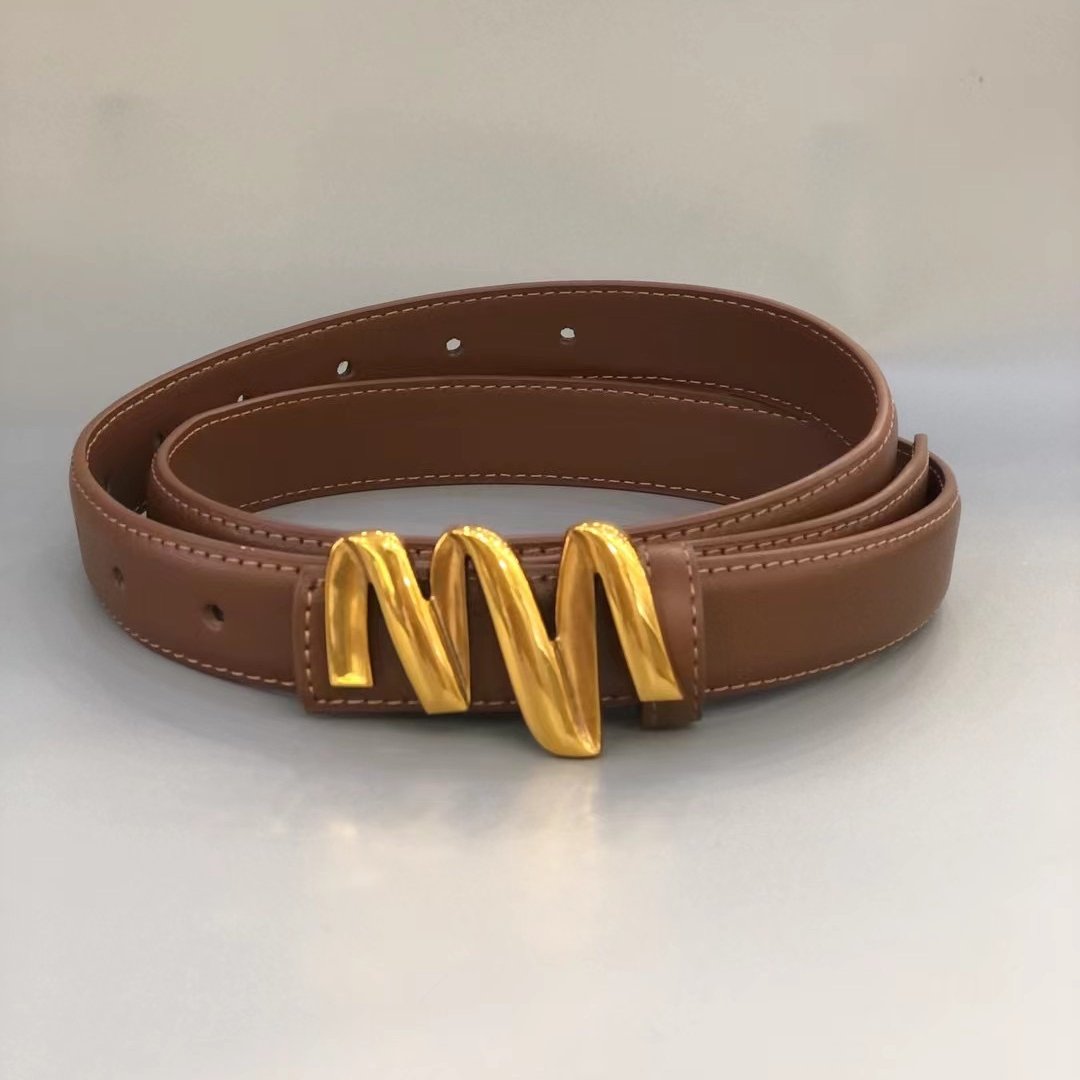 2023 new fashion belt genuine leather for girl and women manufacturer directly supplied Dress Jeans Strap Casual belt
