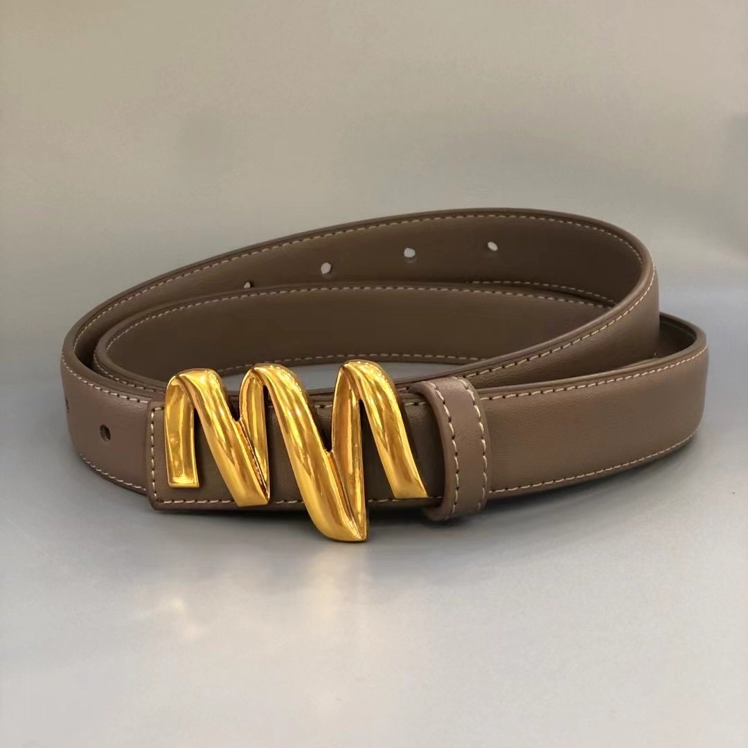 2023 new fashion belt genuine leather for girl and women manufacturer directly supplied Dress Jeans Strap Casual belt