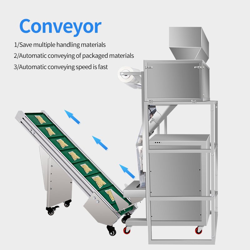 BN Top Plastic 1.5M Small Adjusted Oblique Plate Attach Chain Plate Conveyor Belt for Bag Bottles Pouch