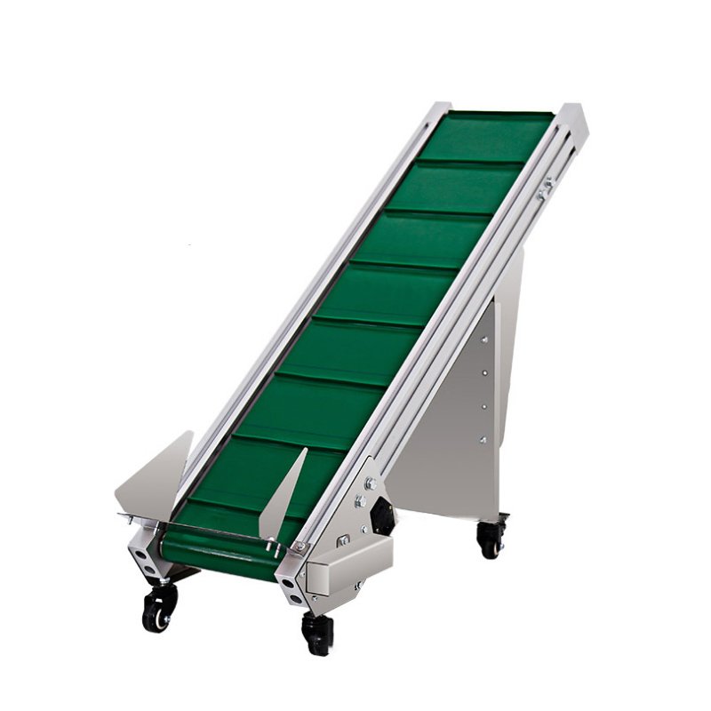 BN Top Plastic 1.5M Small Adjusted Oblique Plate Attach Chain Plate Conveyor Belt for Bag Bottles Pouch