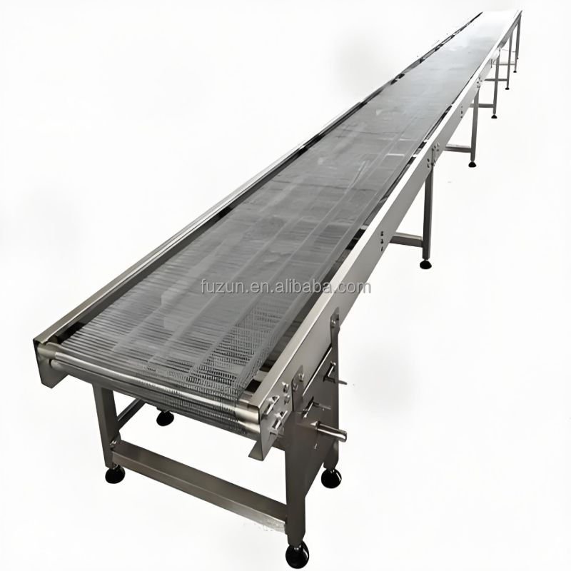 Heavy Duty Chain Plate Hinged Plate Conveyor Belt with Side Guard Conveyor Belt