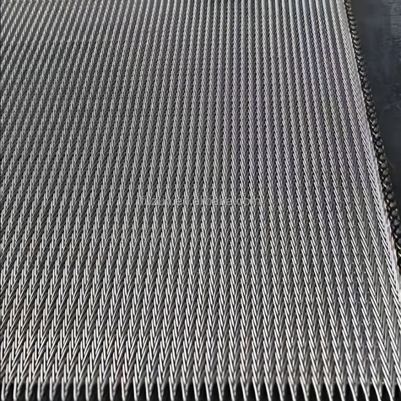 Heavy Duty Chain Plate Hinged Plate Conveyor Belt with Side Guard Conveyor Belt