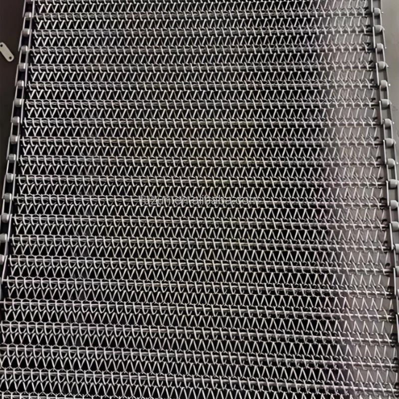 Heavy Duty Chain Plate Hinged Plate Conveyor Belt with Side Guard Conveyor Belt
