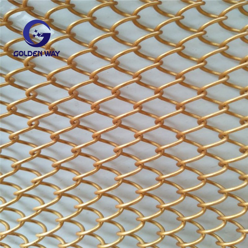 Beautiful stainless steel spiral rope flexible mesh curtain for hotel lobby curtain