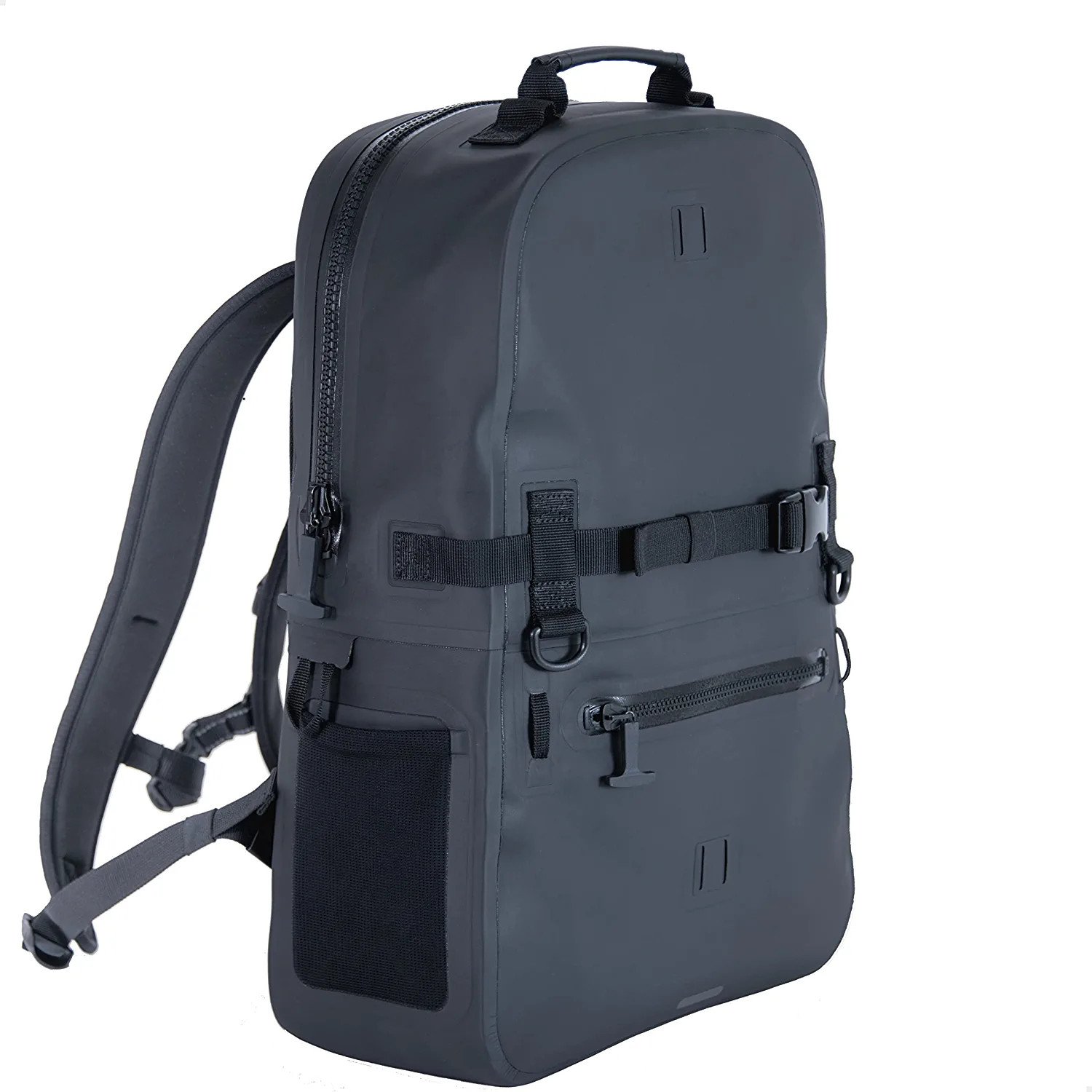 Top Quality Lightweight 840D Nylon Super Durable 100% Waterproof Heavy Duty Hiking Travel Gray Dry Backpack