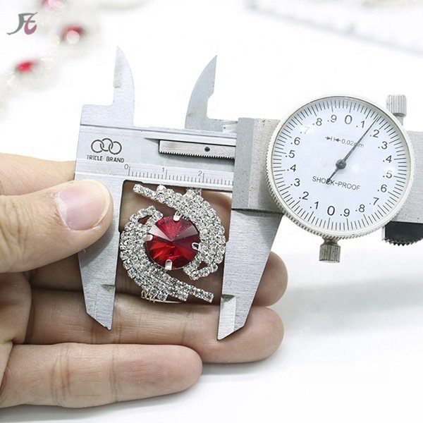 Wholesale Crystal Rhinestone Chain Trimming Bridal Sash Rhinestone Trim Applique Wedding Belt Garment Accessories