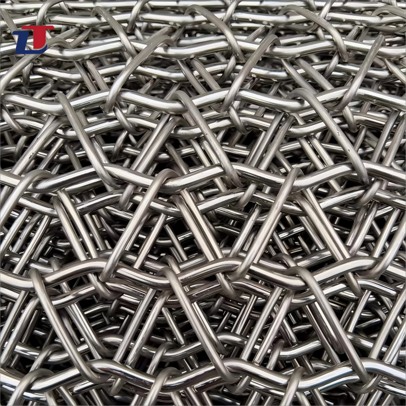 Slag extractor conveyor belt Food Grade 310 314 304 SS Stainless Steel Chain Link Balance Spiral Wire Mesh Conveyor Belt