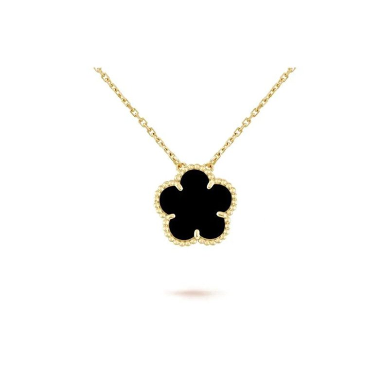 Wholesale customization of classic fashion S925 sterling silver sexy lucky four leaf Clover women's necklace by manufacturers