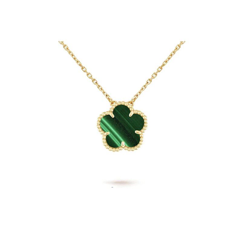 Wholesale customization of classic fashion S925 sterling silver sexy lucky four leaf Clover women's necklace by manufacturers