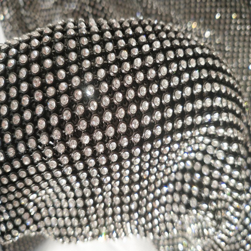 decorative stones for dress/crystal fabric/crystal rhinestone mesh