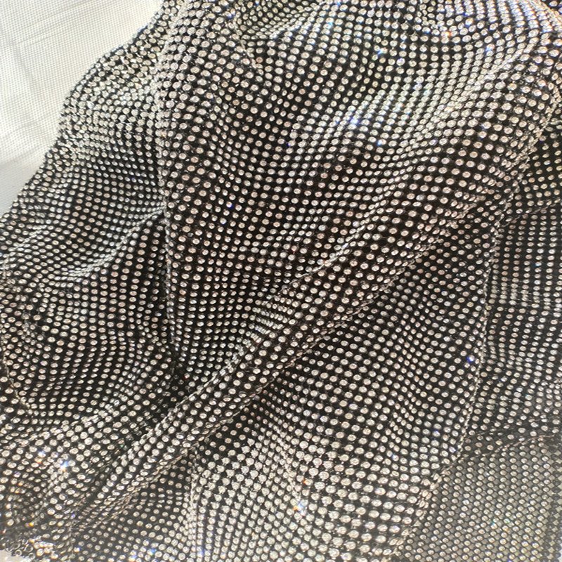decorative stones for dress/crystal fabric/crystal rhinestone mesh