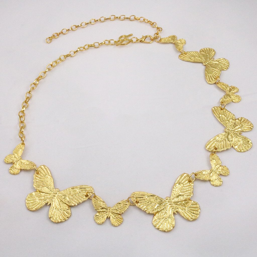 Custom Metal Butterfly Price of Silver Gold Adjustable Ladies Dress Waist Chains Belt Women Cadenas De Cintura