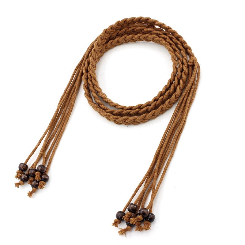 Big Size High Quality Braided Belts For Women Accessories Skinny Tummy Belt Cinturones For Dress