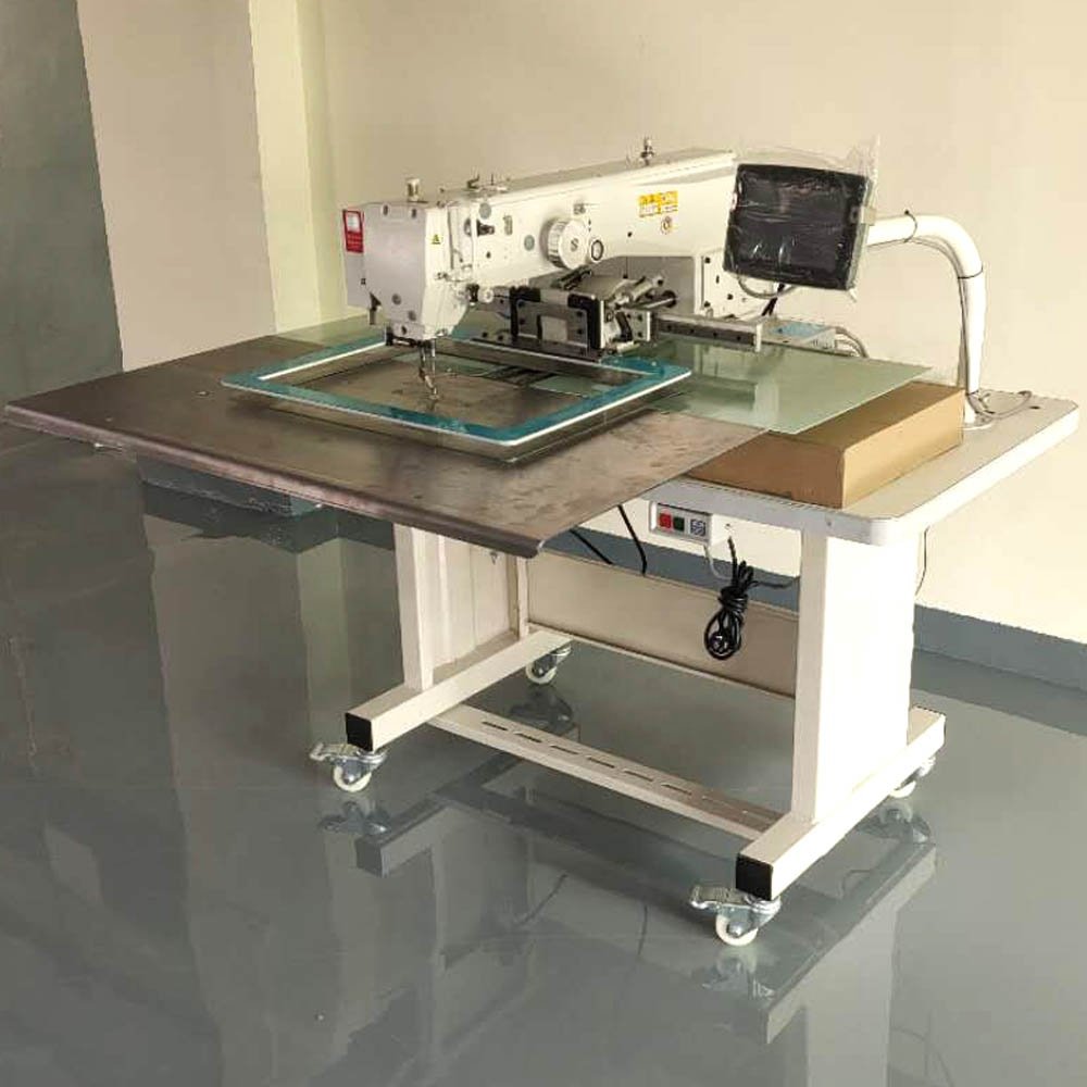 Automatic 3020 lock stitch pattern template sewing machine ribbon belt Shoes bag industrial template pattern machine