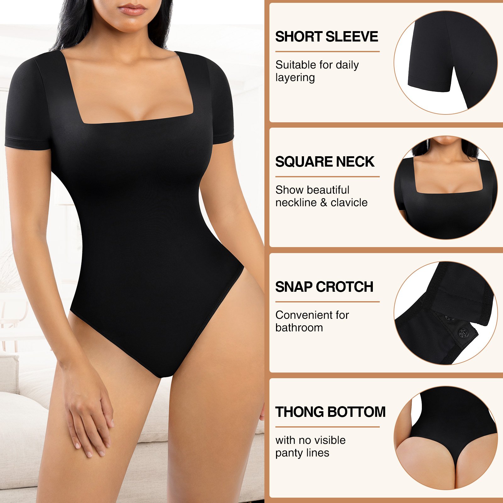 HOT SALE Custom Service One piece sculpting bodysuit plus size shapewear for women thong shapewear bodysuit