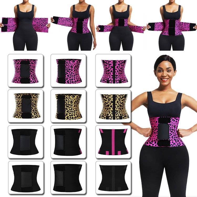 Hexin Shapewear HOT SALE BBL Sheath Unisex High Leopard Slim Belt Tummy Control Waist Cinchers Plus Size Waist Trainer Shaper