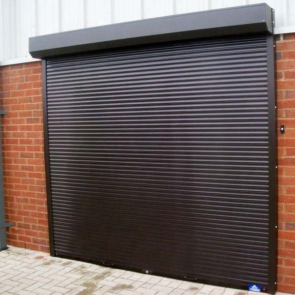 Aluminum Automatic Roller Shutter Roll Up Garage Door With Motor