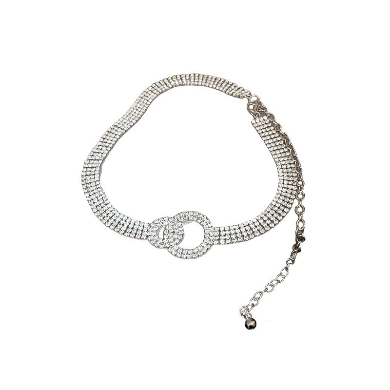 Fashion Women Sparkling Rhinestone Waist Chain Wedding Party Dress Belt Crystal Beads Buckle Waistband Body Chain