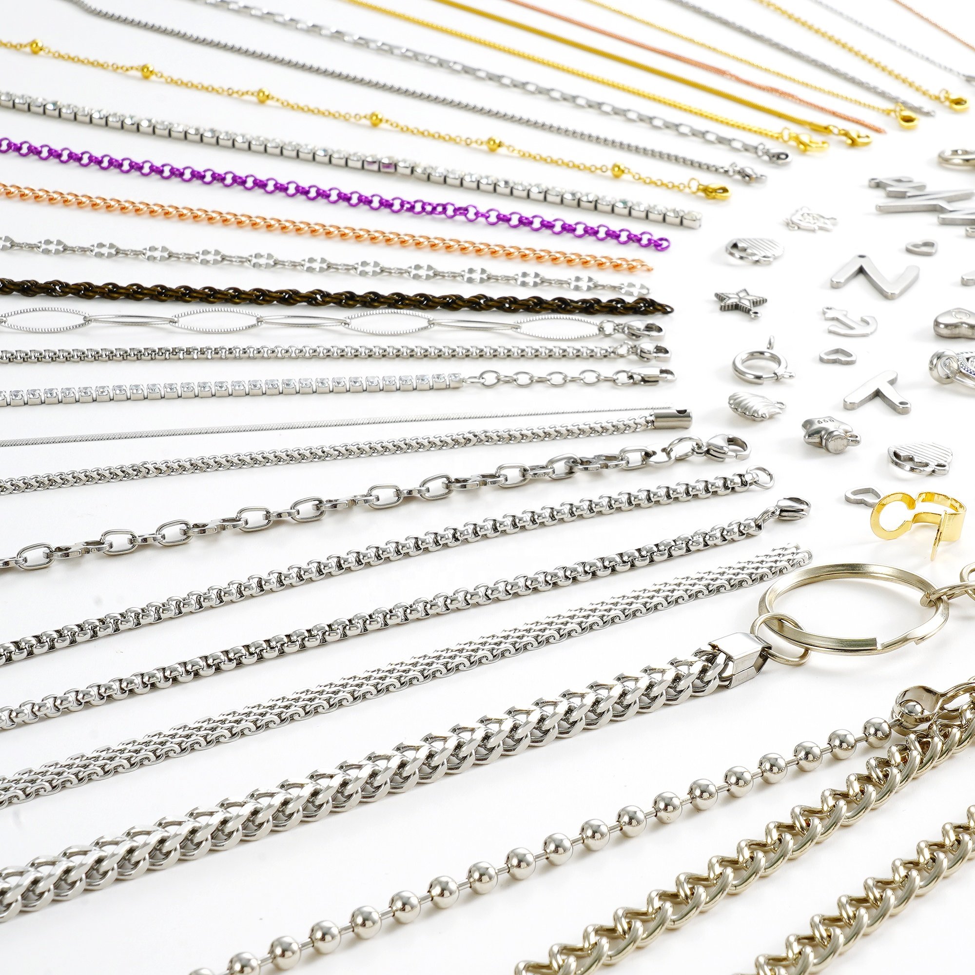Personalised body chain custom color material model pendant custom sexy belly boby chain personalize