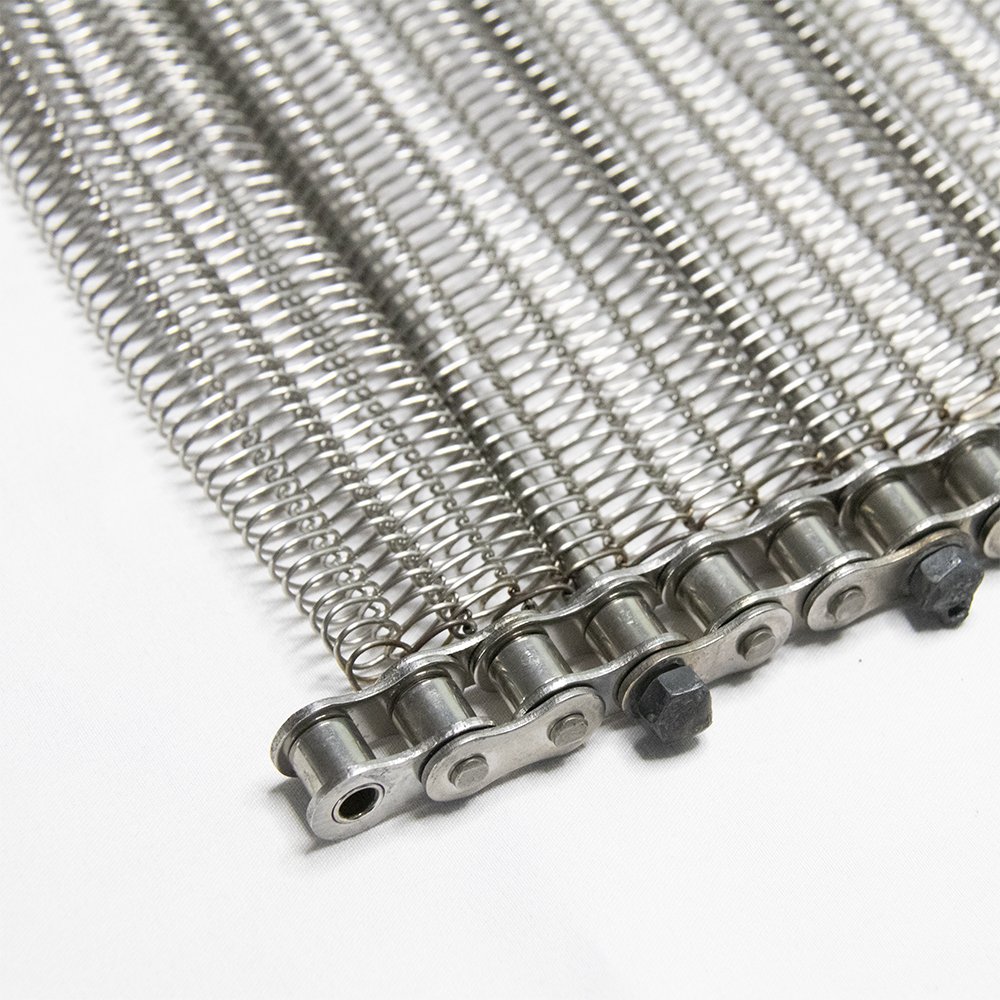 304 316L 310S Stainless Steel Wire Mesh Conveyor Belt For Roasting Food Stuff