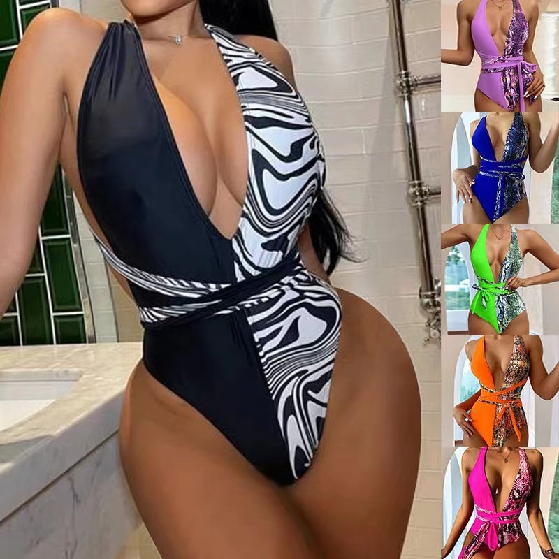 Custom Logo Design Two piece Bikini Swimsuits High Waist and Leg Women Brazilian Bikini beachwear Swimwear