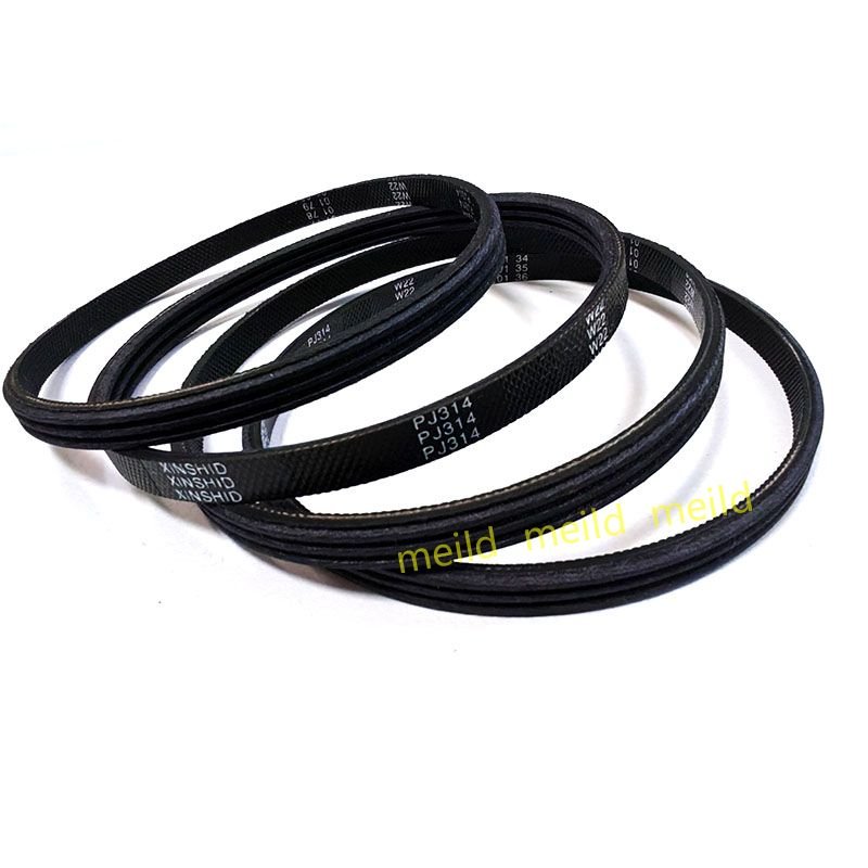 High quality PJ316 ribbed Poly V tape without shedding rubber particles used in the food industry