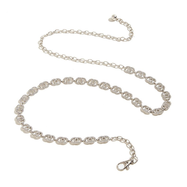 Women Rhinestone Waist Chain Fashion Evening Party Prom Dress Accessories Wedding Belts