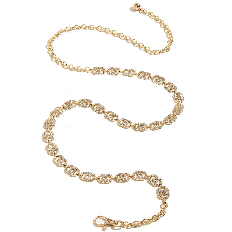 Women Rhinestone Waist Chain Fashion Evening Party Prom Dress Accessories Wedding Belts
