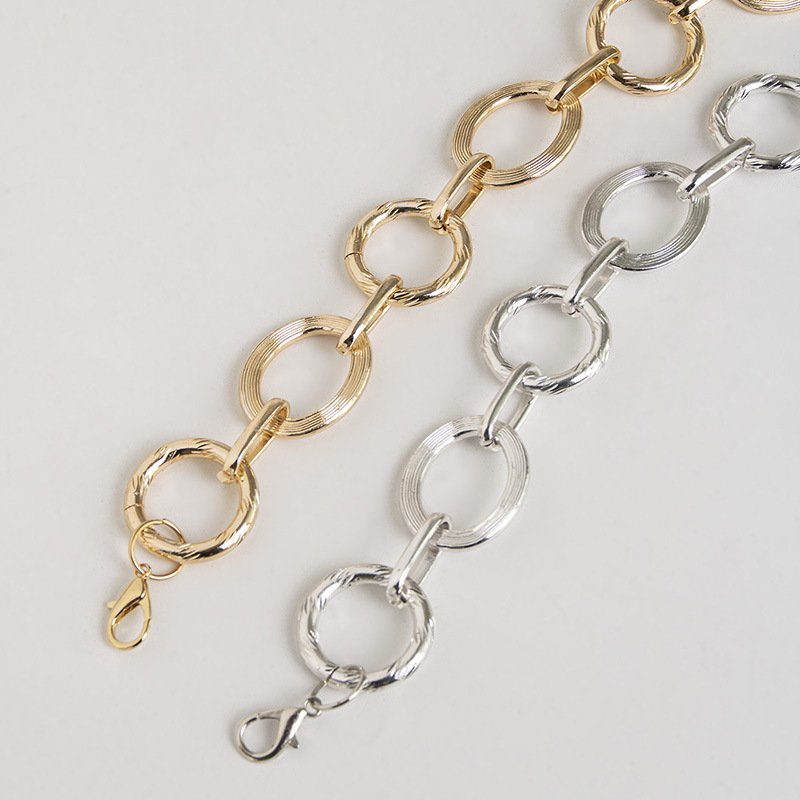 Factory Direct Sales Retro Metal Chain Waist Fashion Decoration Chain Belt For Girls