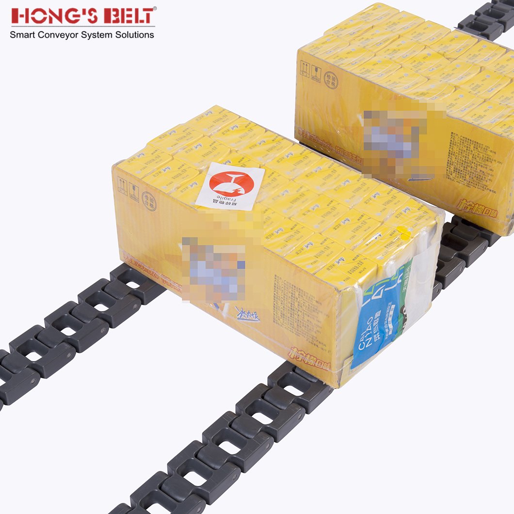 Hongsbelt HS-F3000A Straight plastic conveyor belt chain Open Knuckle Chain
