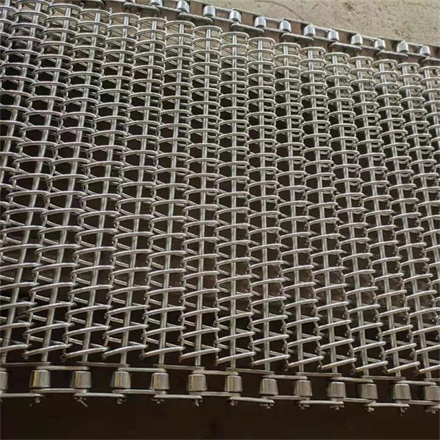Hot Selling Metal Chain Link Rod Conveyor Belt Balanced Wire Chain Link Rod Conveyor Belt Balanced Wire Mesh