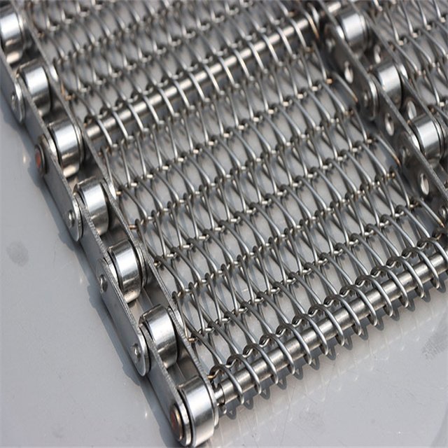 Hot Selling Metal Chain Link Rod Conveyor Belt Balanced Wire Chain Link Rod Conveyor Belt Balanced Wire Mesh