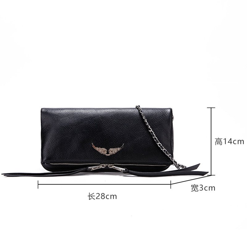 2024 Manufacturer Spanish chain new single-shoulder cross-body women's bag wing bag foreign trade versatile women's bag