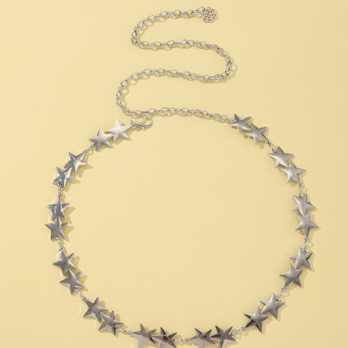 Fashion New Simple Five-pointed Star Waist Chain Women's All-match Belt Body Chain Waist Chain