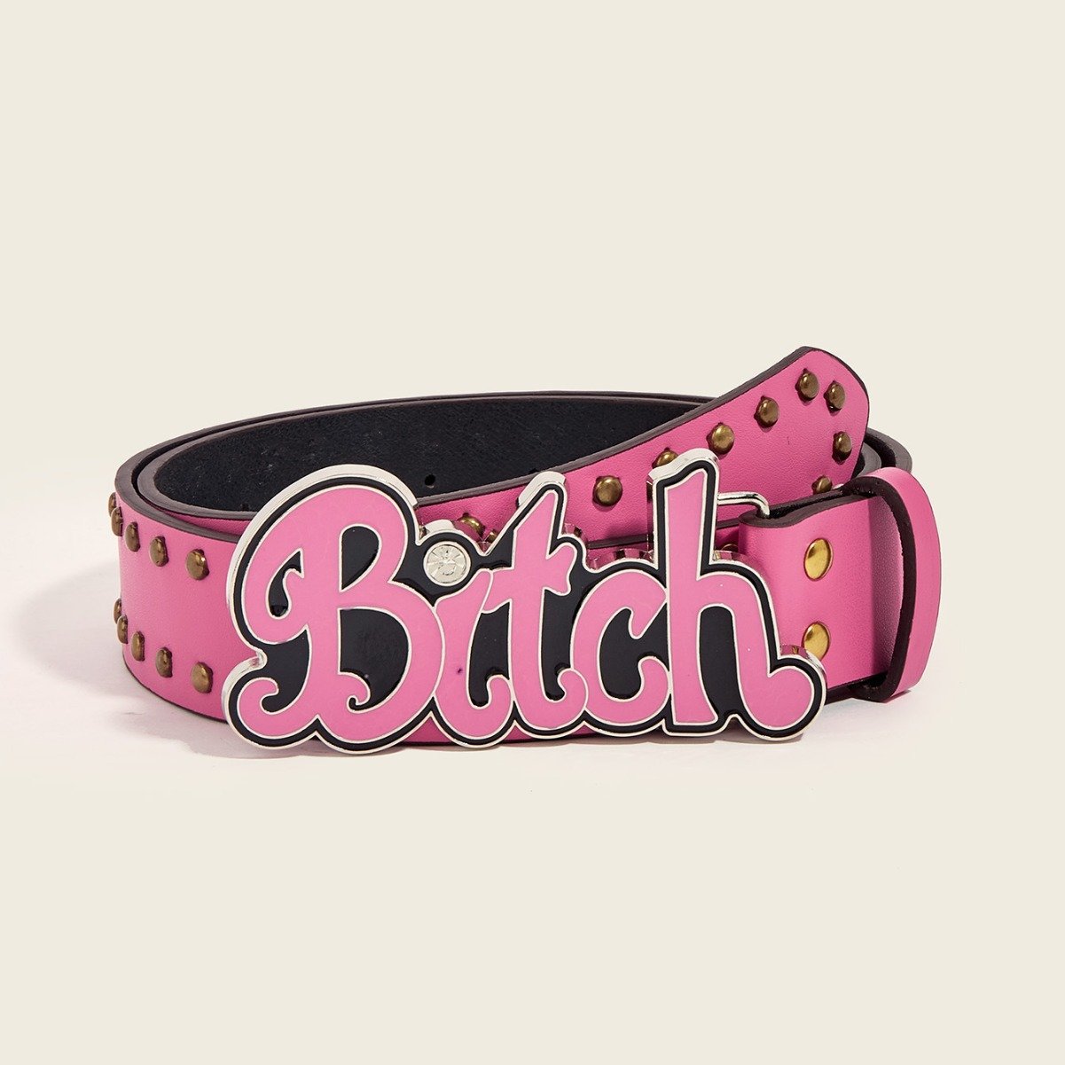 Women's Wide Pu Leather Belt Faux Leather Belt With Gold Buckle