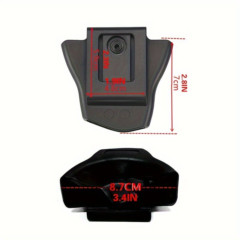 Tactic Handcuffs for Case for Shackles Waist Belt Open Top Holder for Case Belt Loop Pocket