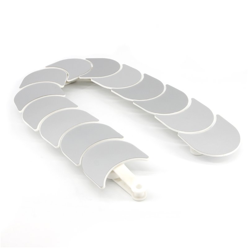 Color Wear Resistance Sushi Chain Top Conveyor Chain Plastic Flexible Conveyor White Customized Standard Nonstandard 3 Month
