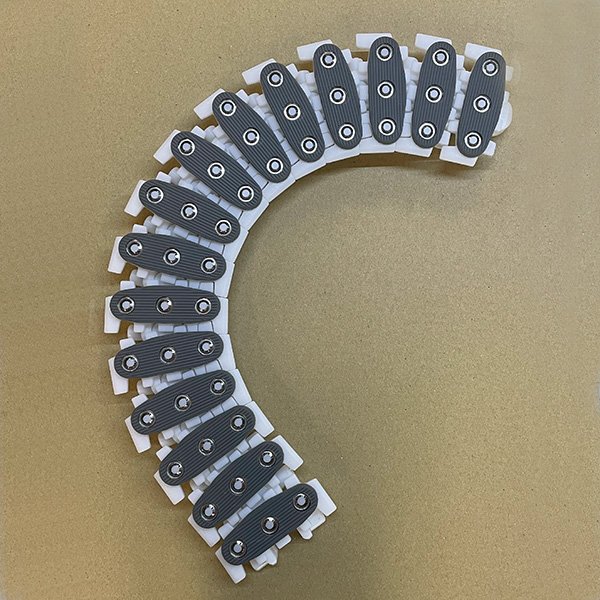New Arrival MM3 CF 5 Customizable Durable Flexible Conveyor Industries POM Material Belt Conveyor for Food Use Friction Chain