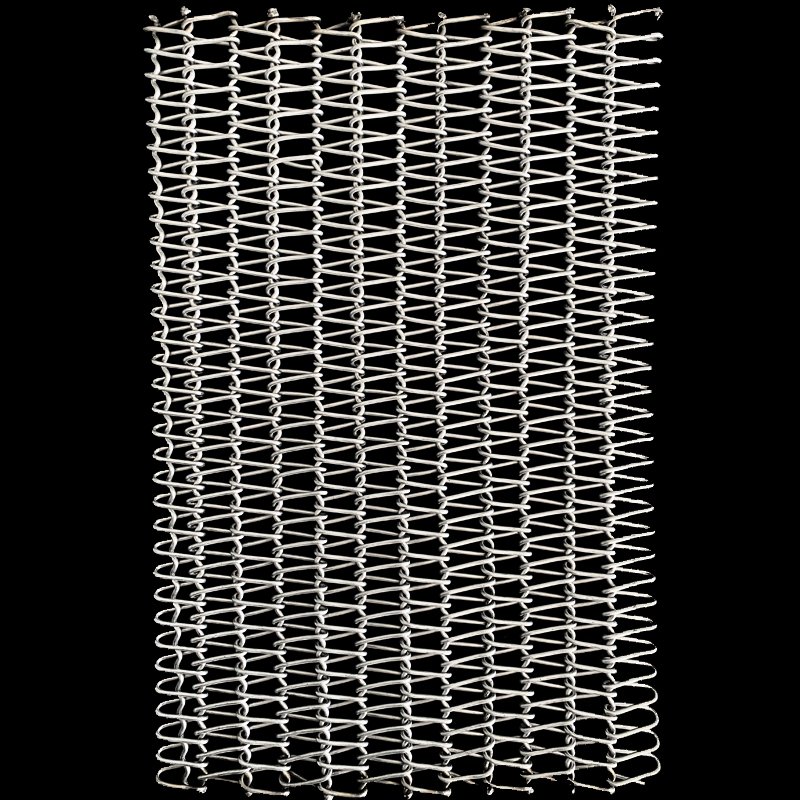 Compound Balanced Weave Chain Link Wire Mesh Conveyor Belt Herringbone Conveyor Belt