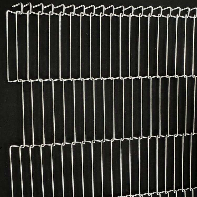Food Grade Stainless Steel Ladder Wire Mesh Conveyor Belt For Chocolate Coating And Food Factory