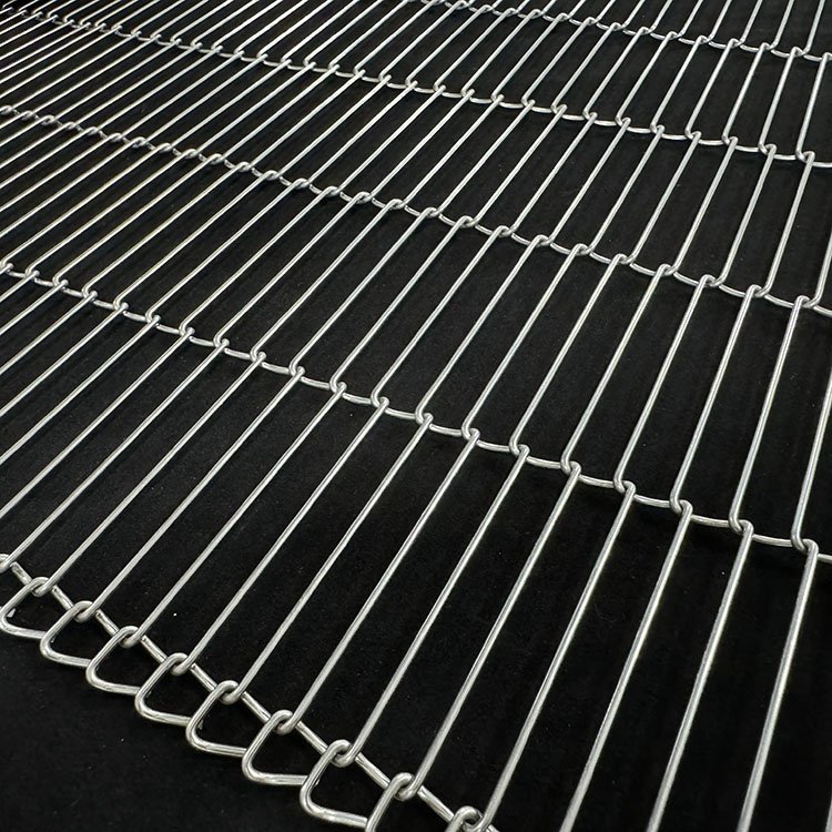 Food Grade Stainless Steel Ladder Wire Mesh Conveyor Belt For Chocolate Coating And Food Factory