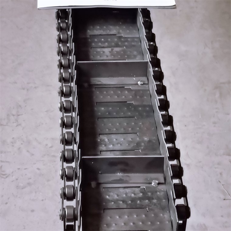 Customized stainless steel 304 316 sheet chain plate Link conveyor belt for cans