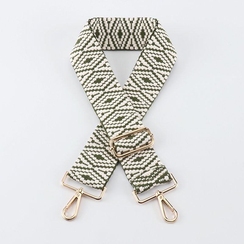 Strap Bag Strap New colorful bag strap diy cross-border 5cm stripe Everything matching adjustable strap accessories