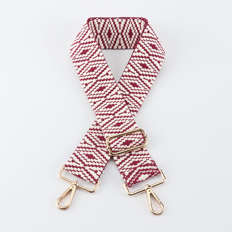 Strap Bag Strap New colorful bag strap diy cross-border 5cm stripe Everything matching adjustable strap accessories