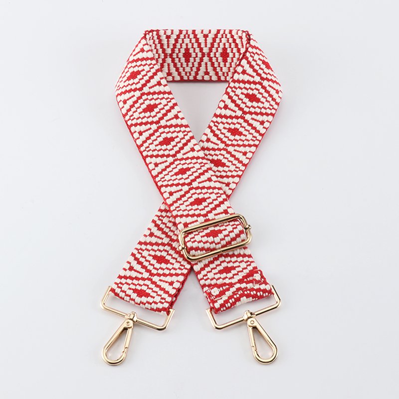 Strap Bag Strap New colorful bag strap diy cross-border 5cm stripe Everything matching adjustable strap accessories