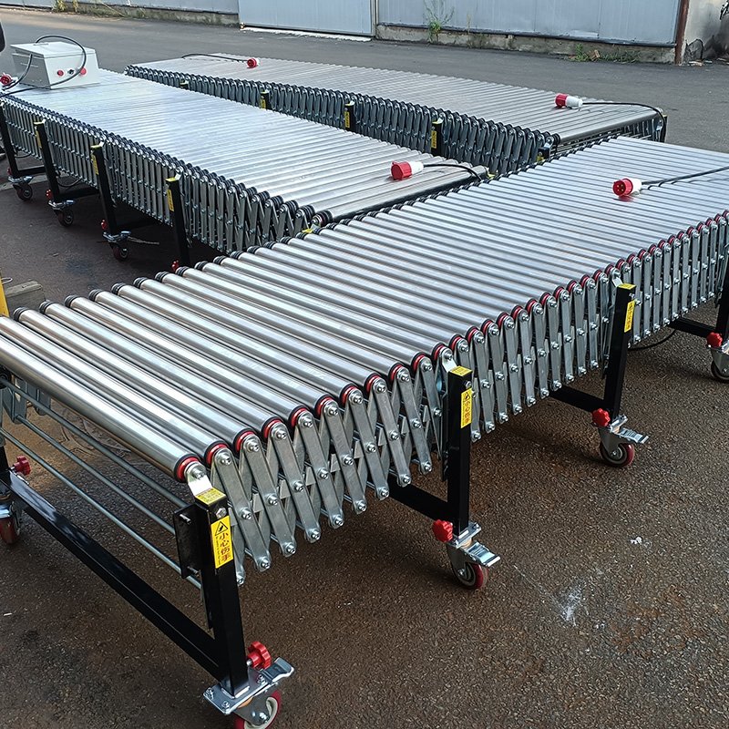 Folding Cargo Handling Conveyor Belt E-commerce Logistics Express Conveyor