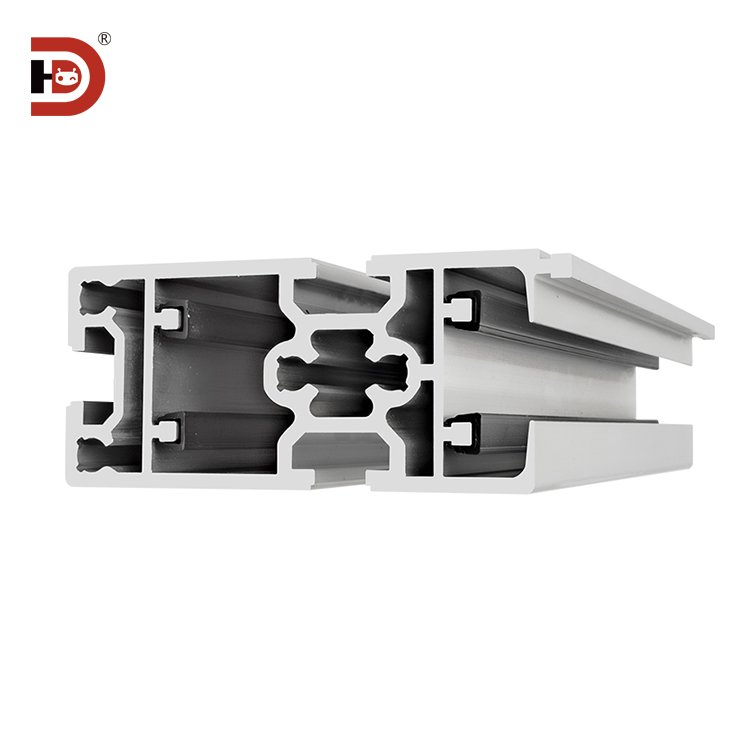 45105 single speed chain extruded aluminum profile 08BS double speed chain assembly line track synchronous conveyor belt