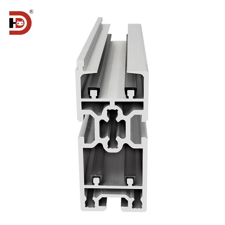 45105 single speed chain extruded aluminum profile 08BS double speed chain assembly line track synchronous conveyor belt